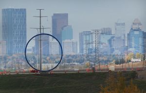 Blue-Ring-Sculpture-Calgary-Sun-Photo