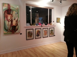 New_Edward_Gallery_exhibition_install_opening_night_2014_Dec_22